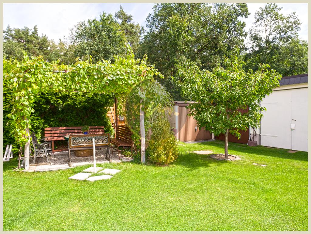 Sitzecke im Garten