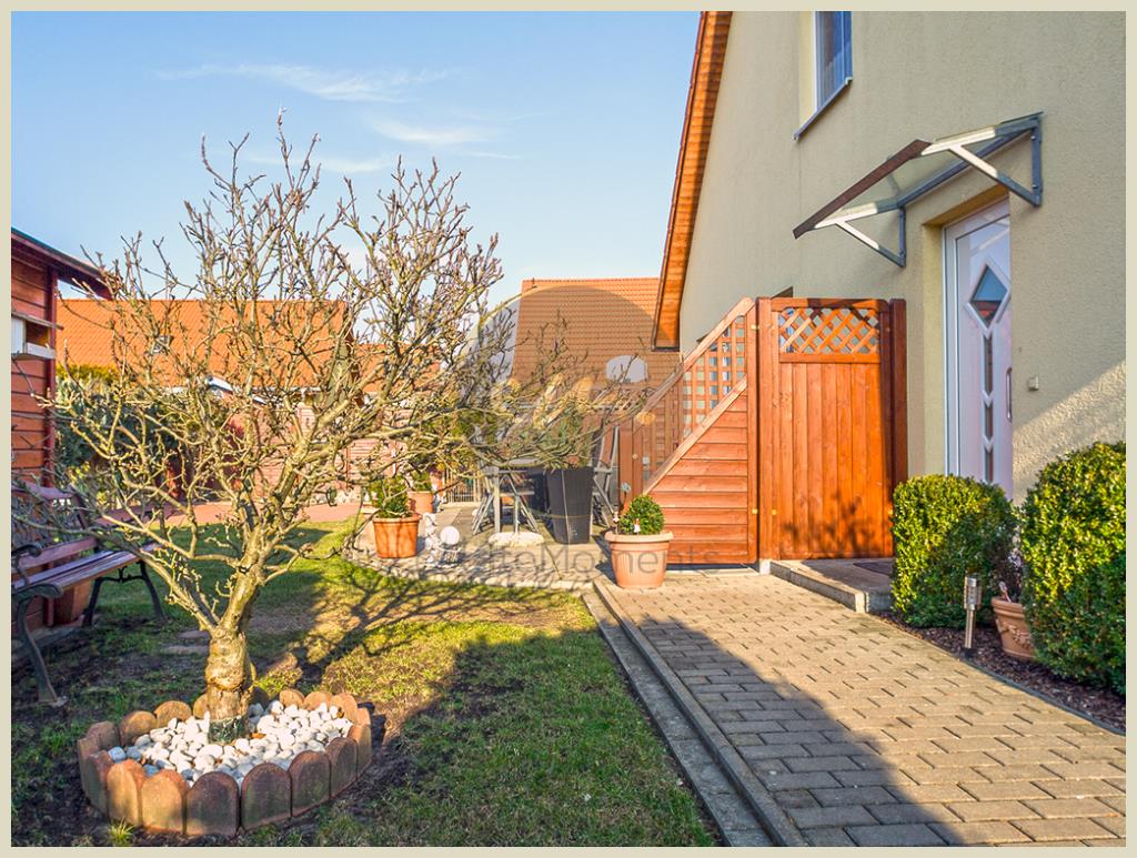 Dallgow-Döberitz - Neubau-Doppelhaushälfte, Spielstraße, ruhige Lage, Terrasse mit Westausrichtung