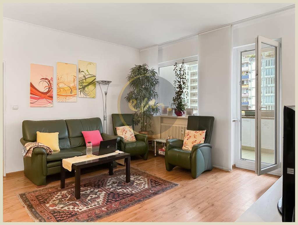Berlin - 2-Zimmer-Wohnung, attraktive Raumaufteilung, Balkon, in KuDamm-Seitenstraße, PKW-Stellplatz möglich